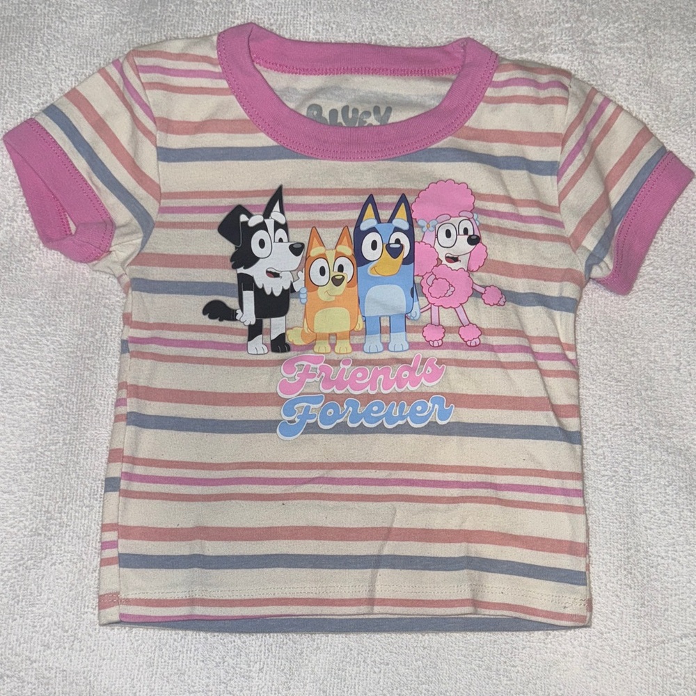 Colorful Cartoon Character Kids Tee
